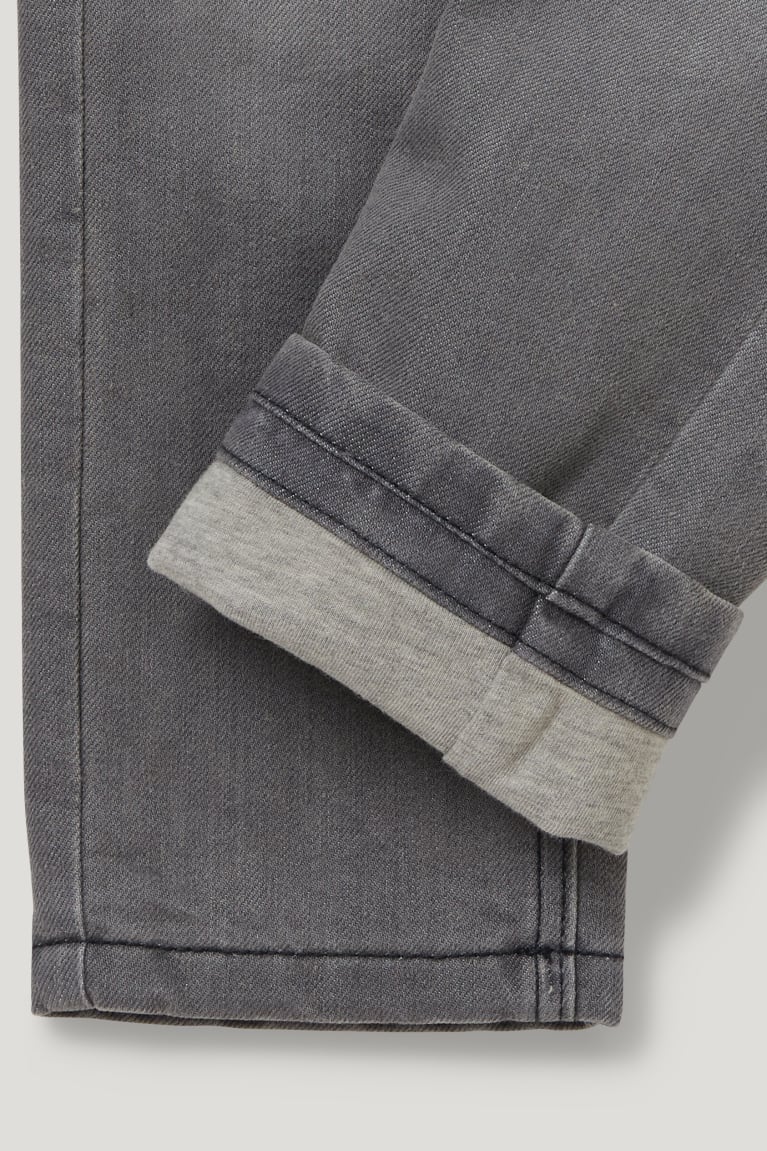 Pantalones C&A Directo Thermal Gris | NBXPZR-830