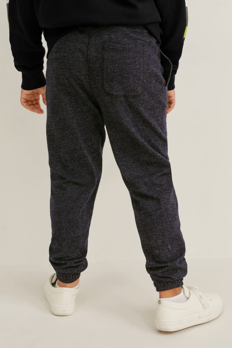 Pantalones C&A Extended Sizes Multipack Of 2 Joggers Negras | NMWZTB-910