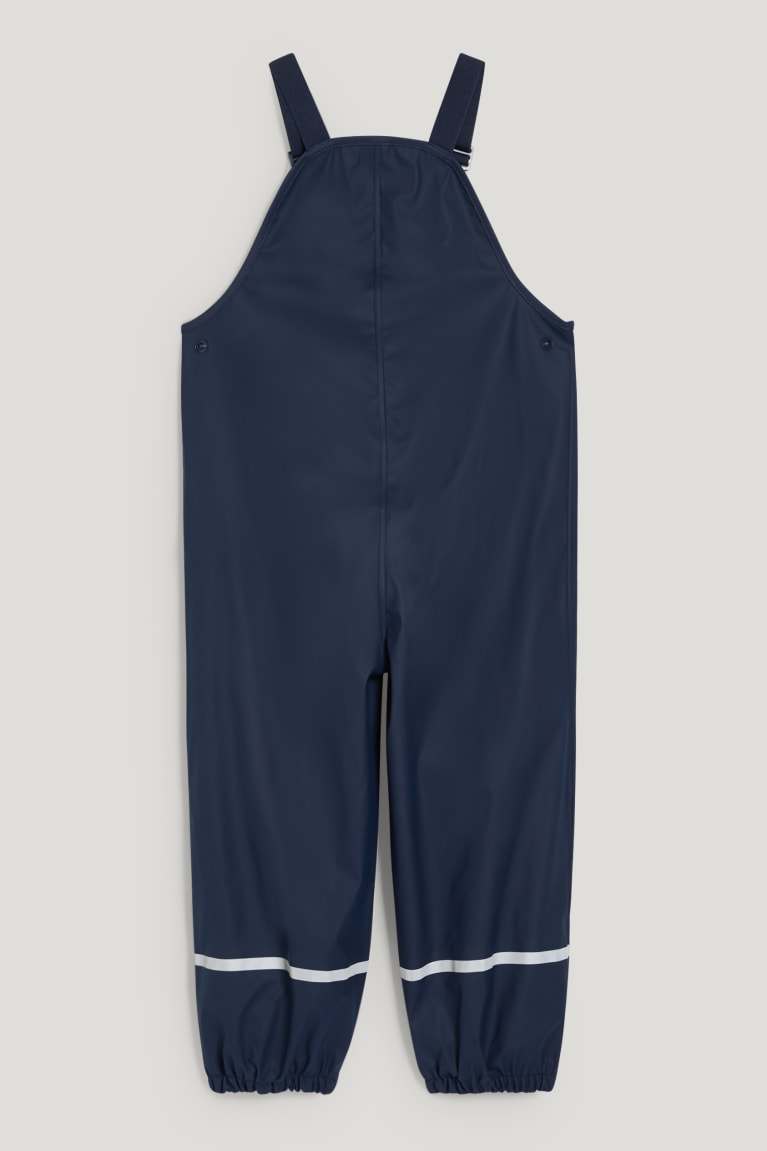 Pantalones C&A Impermeables Dungarees Azules Oscuro | GITPVY-806