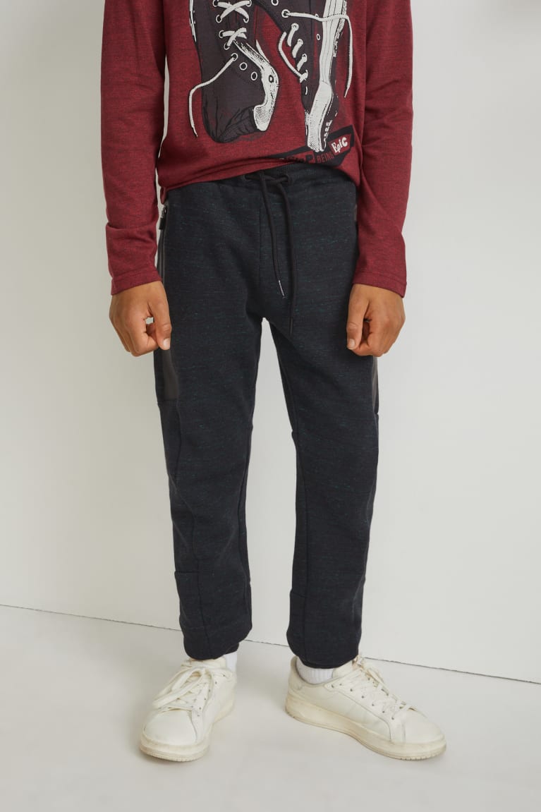 Pantalones C&A Joggers Azules Oscuro | LUAXNW-721