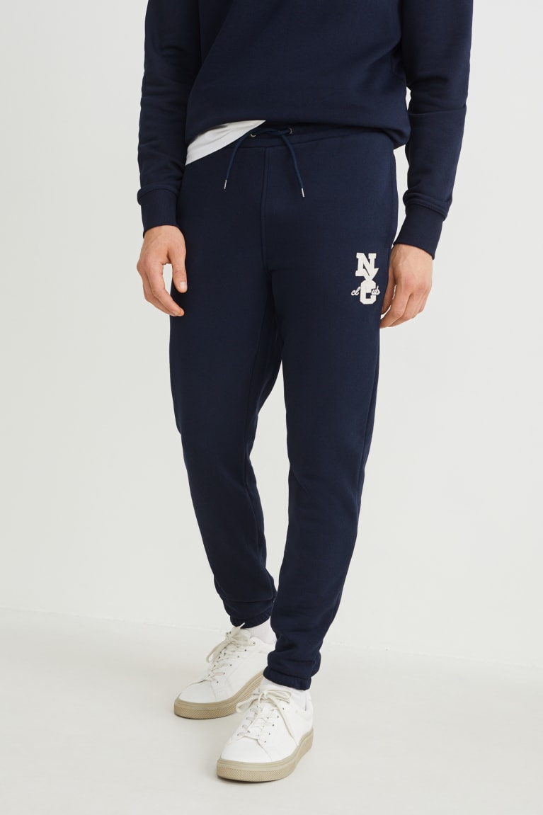 Pantalones C&A Joggers Azules Oscuro | NLMPUC-483