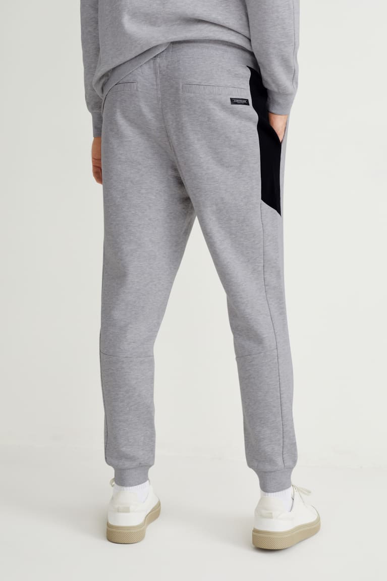 Pantalones C&A Joggers Gris Claro | IOQCKY-467