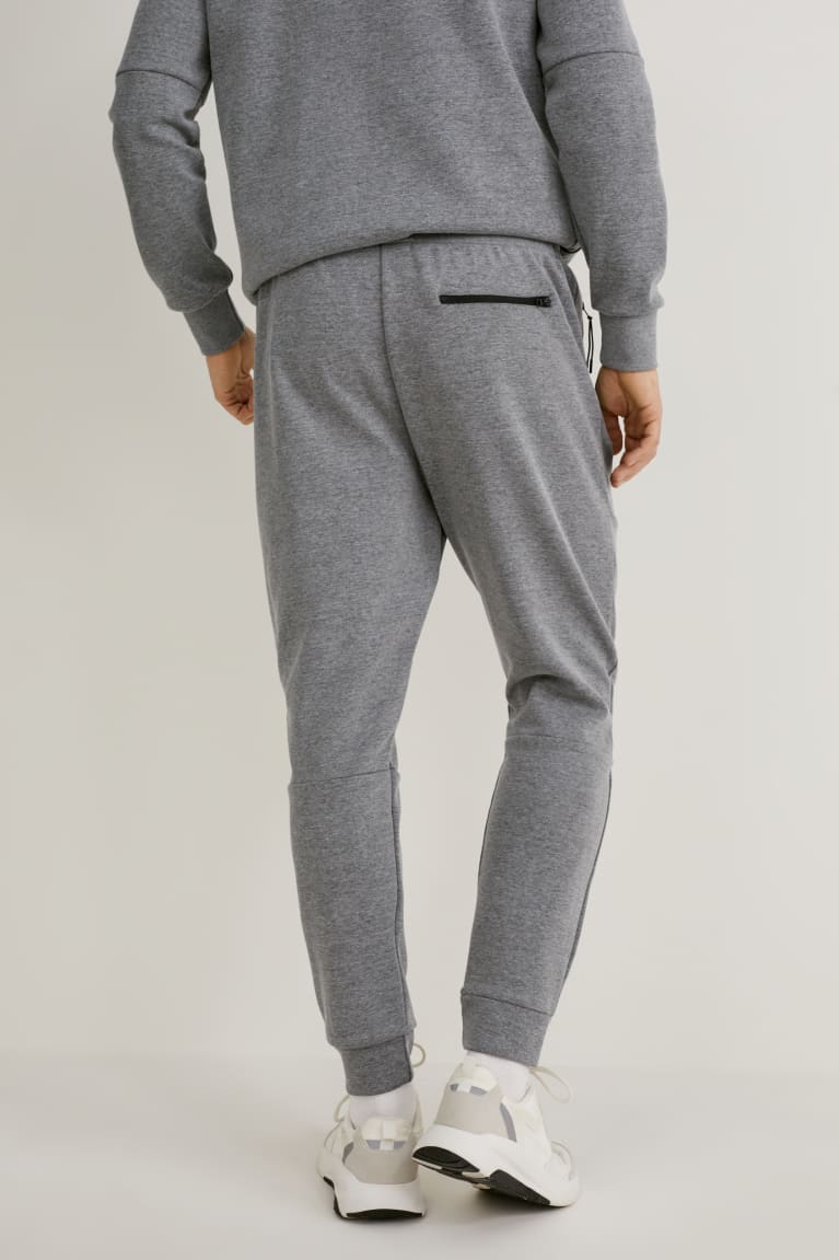 Pantalones C&A Joggers Gris | IUVPOL-381