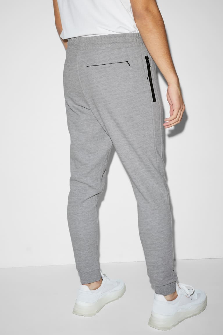 Pantalones C&A Joggers Gris | LOINVG-652