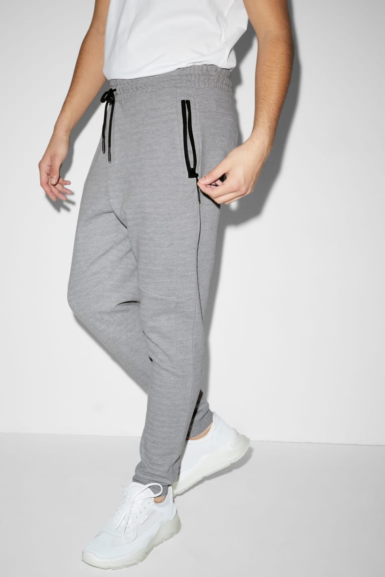 Pantalones C&A Joggers Gris | LOINVG-652