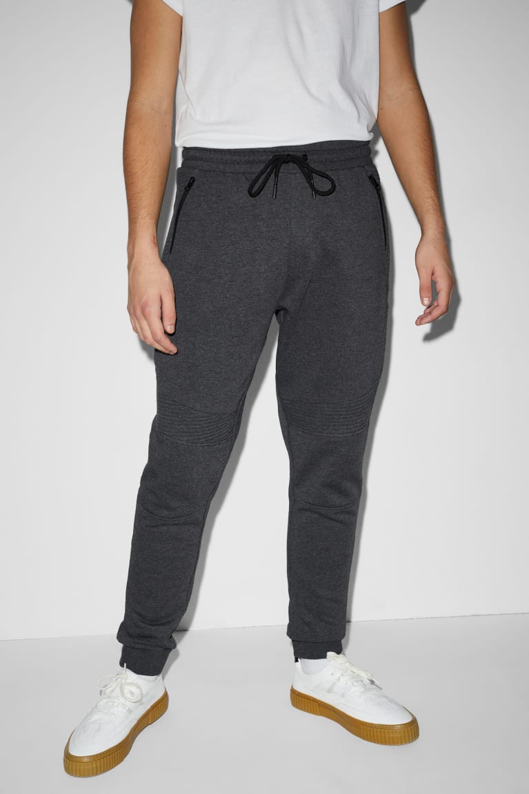 Pantalones C&A Joggers Gris Oscuro | RESMAP-697