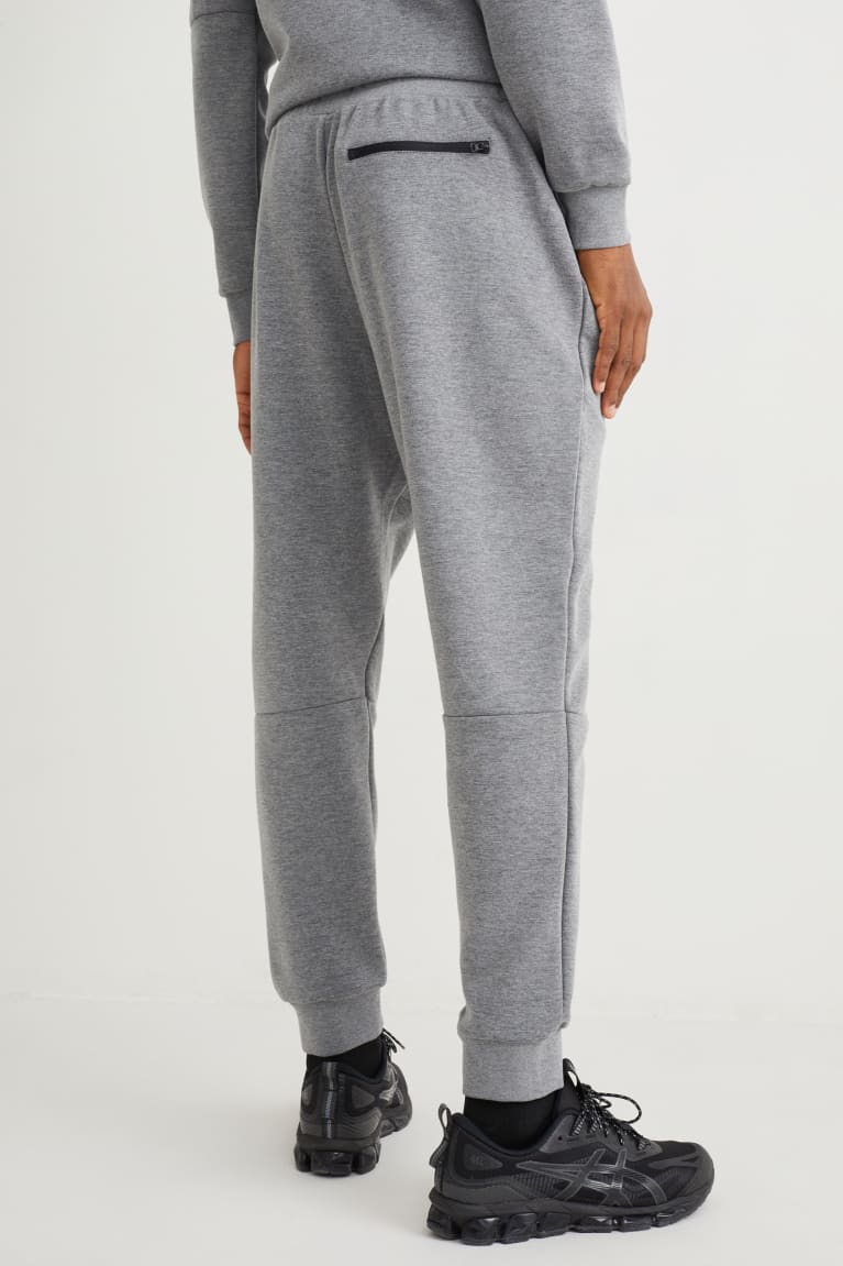 Pantalones C&A Joggers Gris | TXAJPL-731