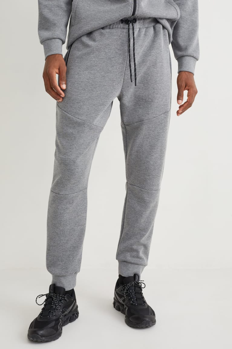 Pantalones C&A Joggers Gris | TXAJPL-731