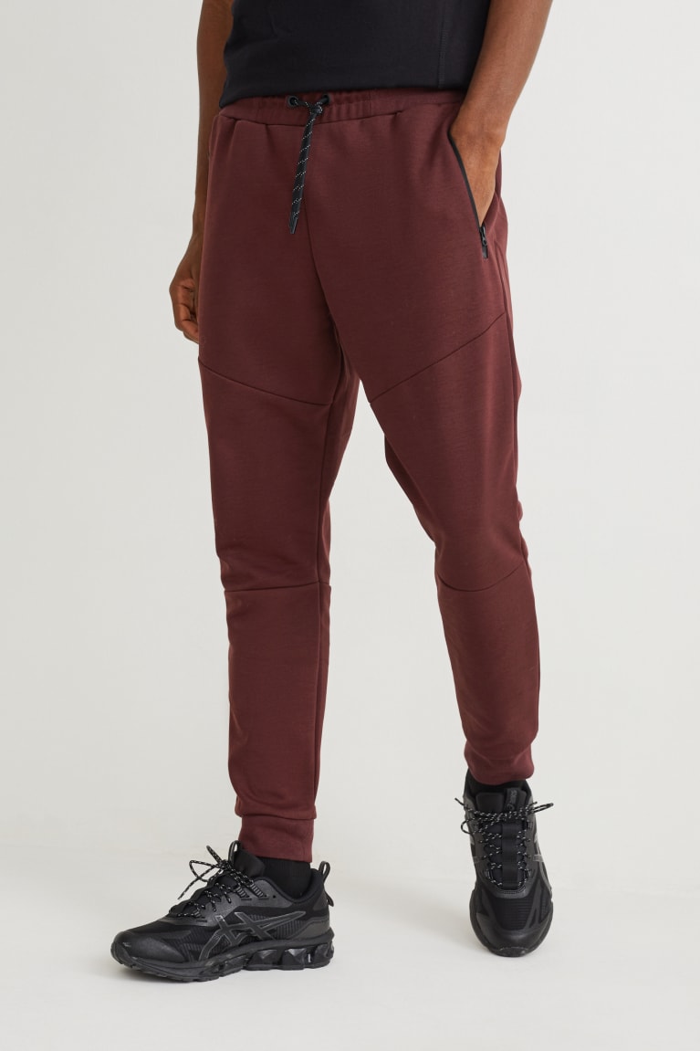 Pantalones C&A Joggers Marrones | KFMEWO-968