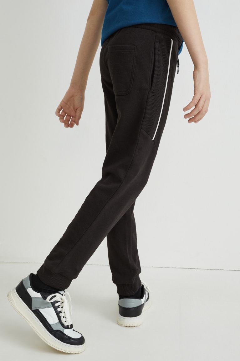 Pantalones C&A Joggers Negras | APEZBV-694