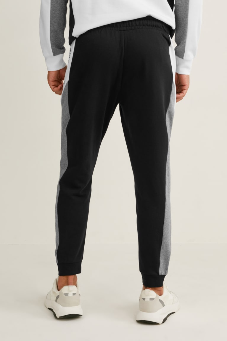 Pantalones C&A Joggers Negras | FIRDKS-506