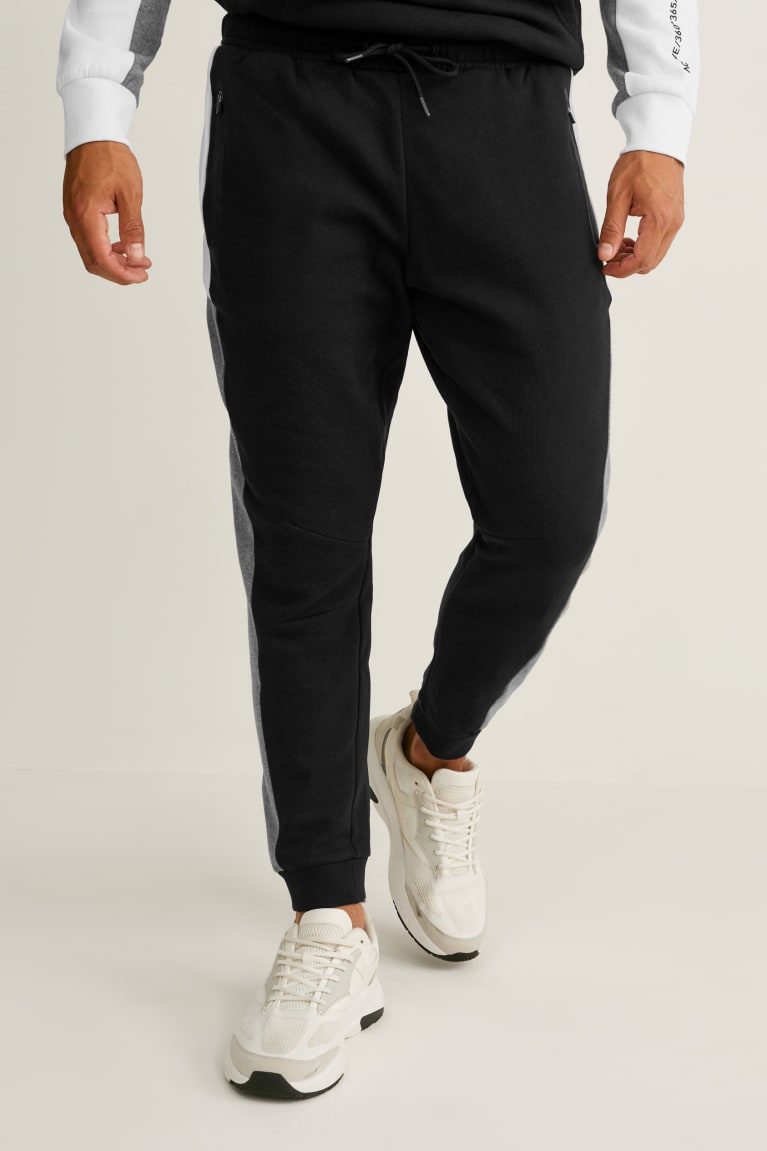 Pantalones C&A Joggers Negras | FIRDKS-506