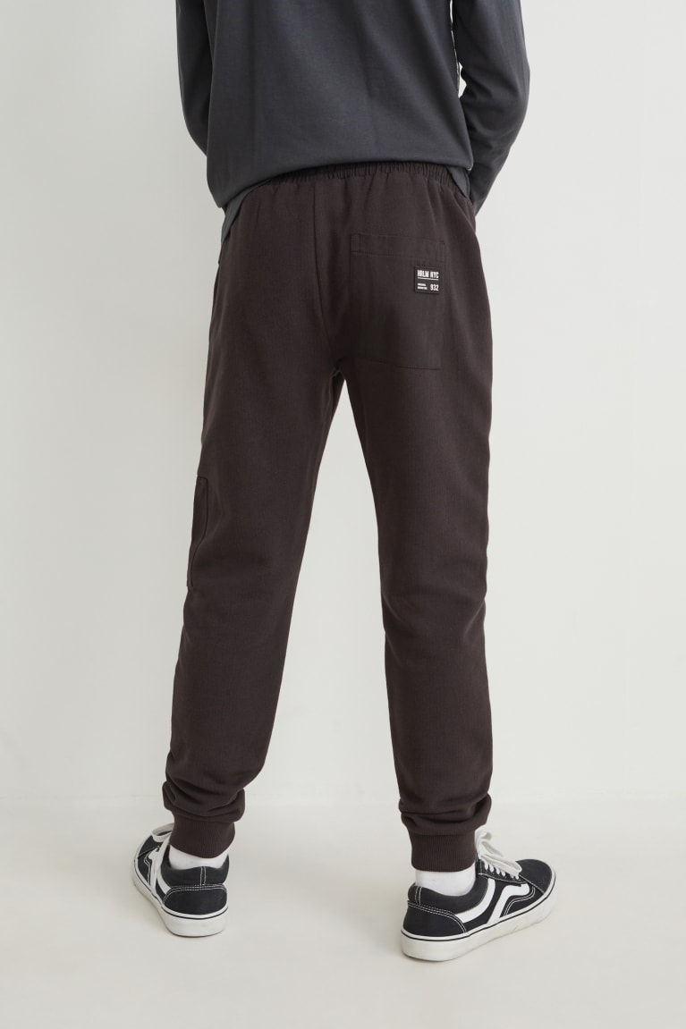 Pantalones C&A Joggers Negras | HLBTUY-196