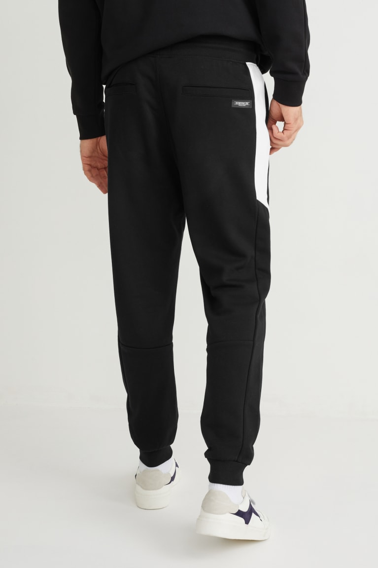 Pantalones C&A Joggers Negras | LTDESR-581