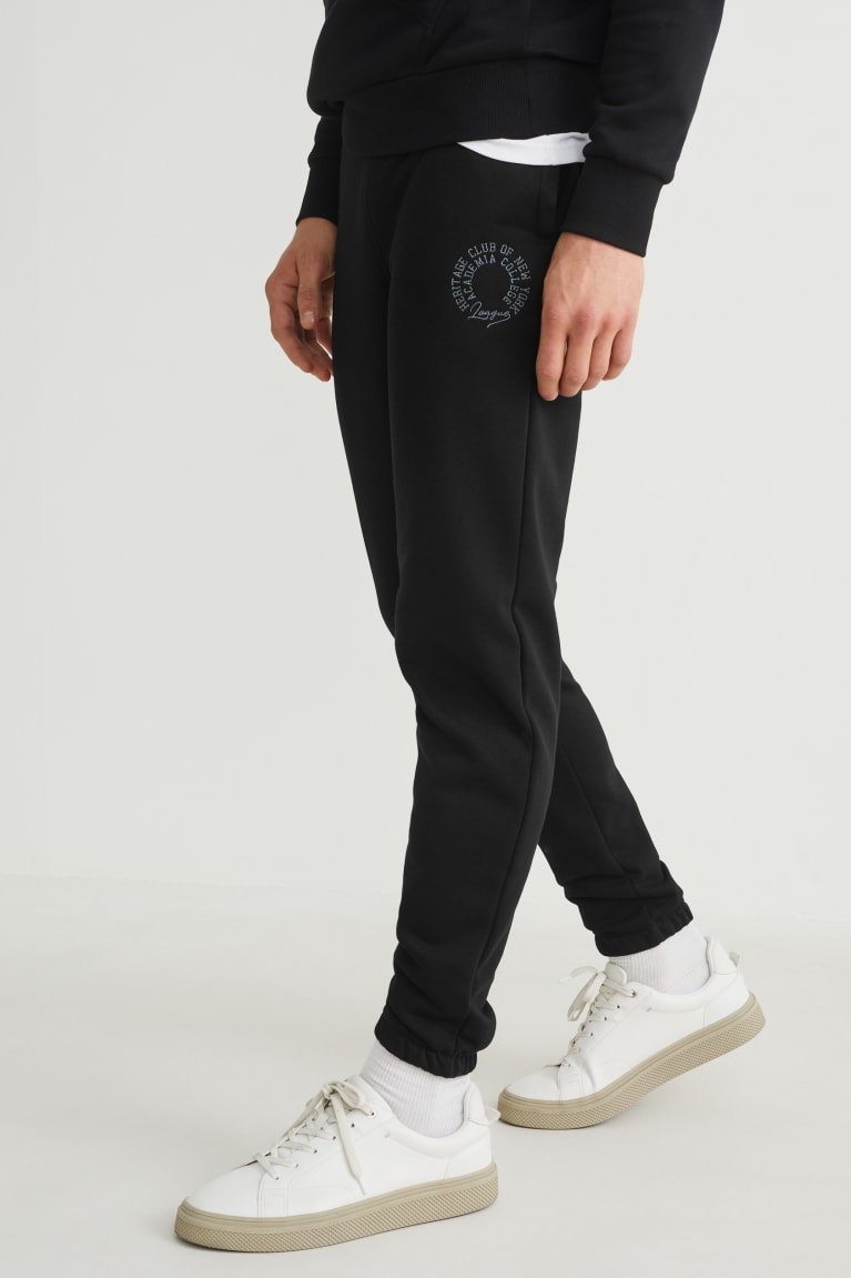 Pantalones C&A Joggers Negras | RUSKPL-359