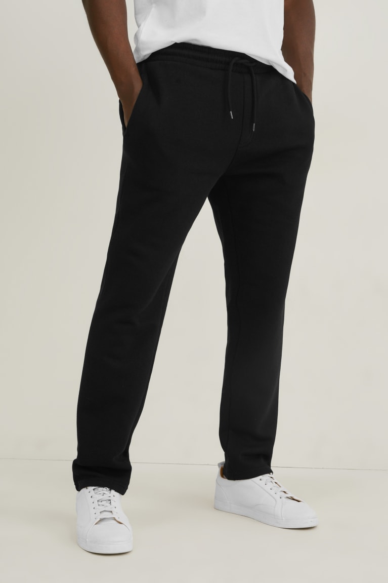 Pantalones C&A Joggers Organic Algodon Negras | SPHZCX-531