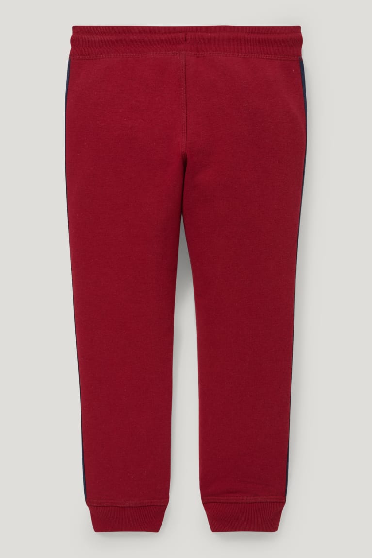 Pantalones C&A Joggers Rojas Oscuro | DYZLSJ-475