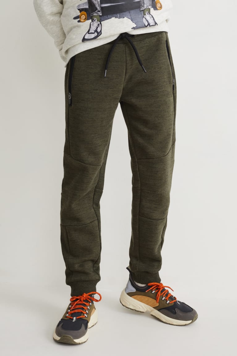 Pantalones C&A Joggers Verde | CVXSEK-145