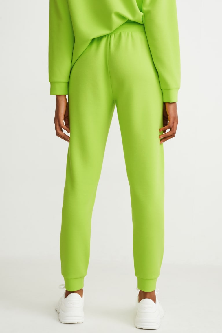 Pantalones C&A Joggers Verde Claro | ISBPFJ-148