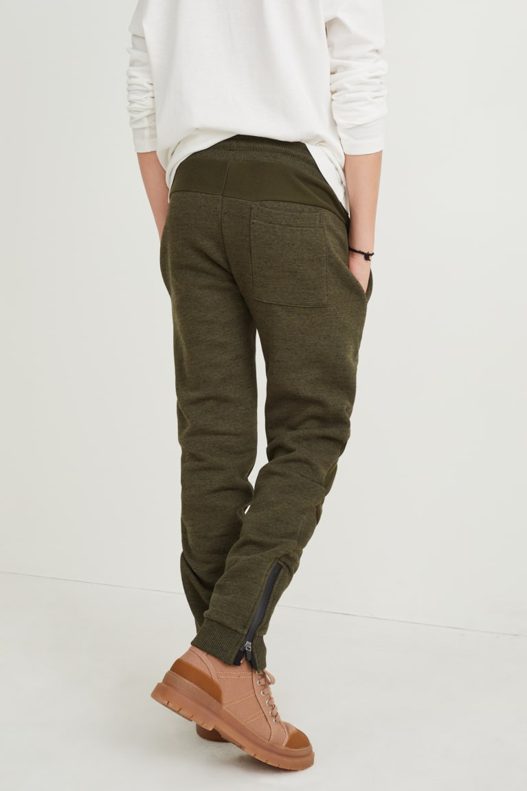 Pantalones C&A Joggers Verde | XAOSRD-187