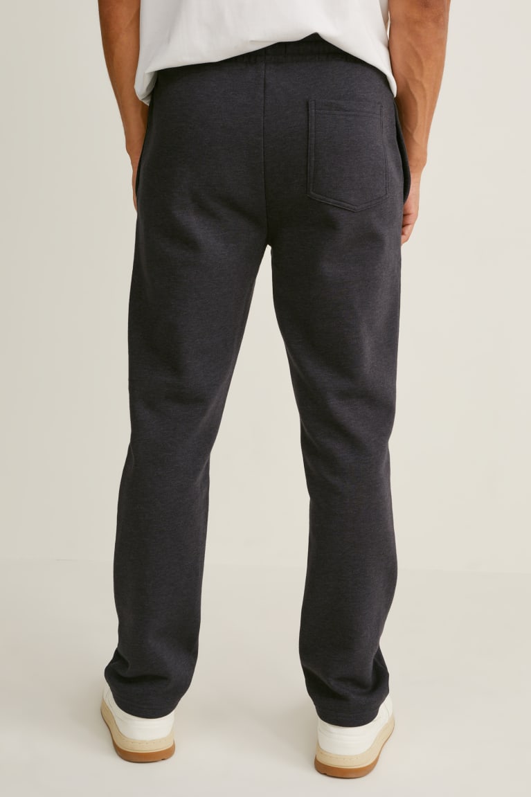 Pantalones C&A Joggers With Organic Algodon Gris Oscuro | JGMLKN-397