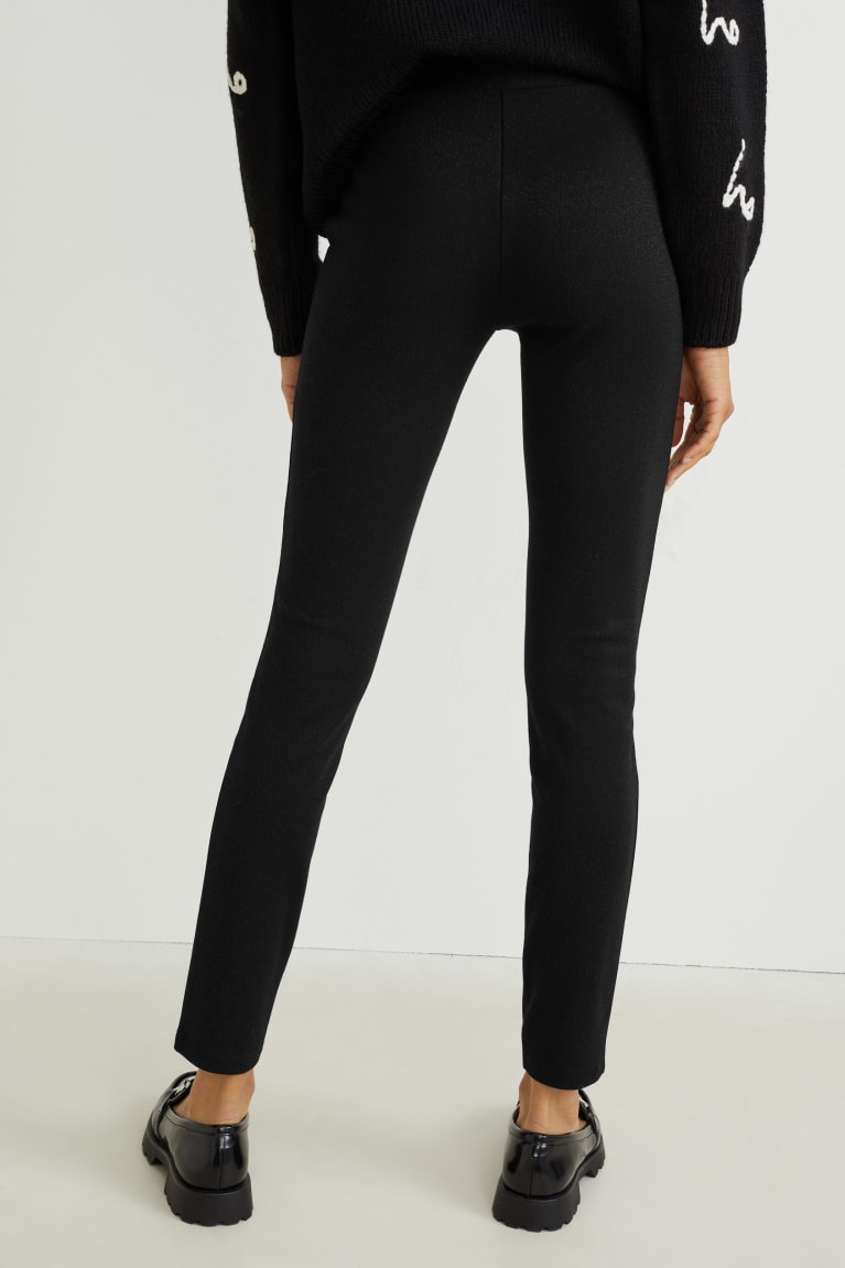 Pantalones C&A Leggings Negras | INTRVH-567