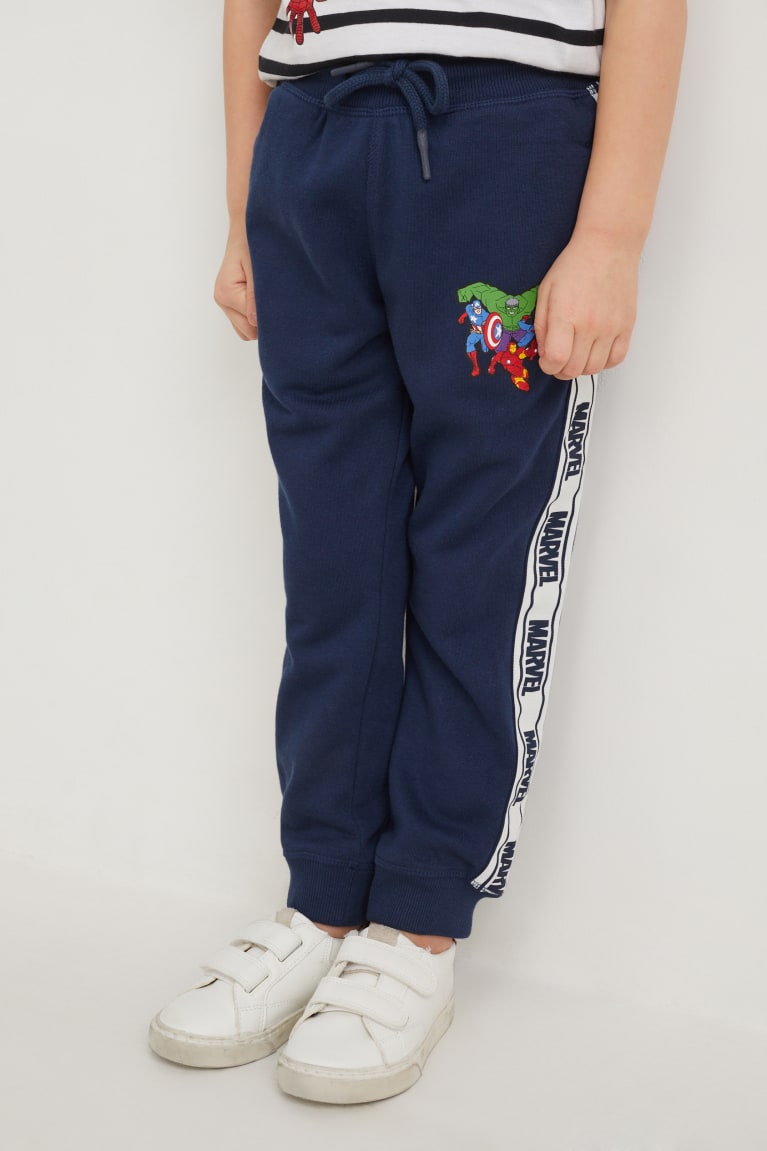 Pantalones C&A Marvel Joggers Azules Oscuro | AIMWXH-194