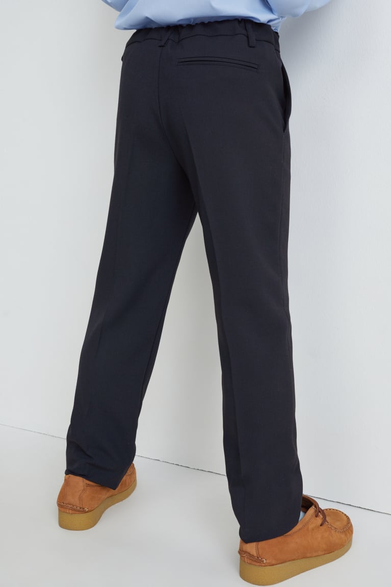 Pantalones C&A Mix-and-match Stretch Lycra® Recycled Azules Oscuro | FHTGWP-032