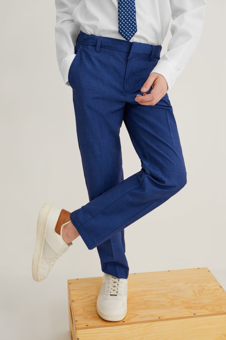 Pantalones C&A Mix-and-match Suit Azules Oscuro | SFKMXE-856