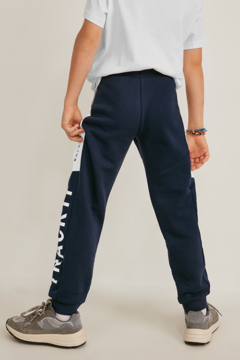 Pantalones C&A Multipack Of 2 Joggers Azules Oscuro | SBYCEO-281