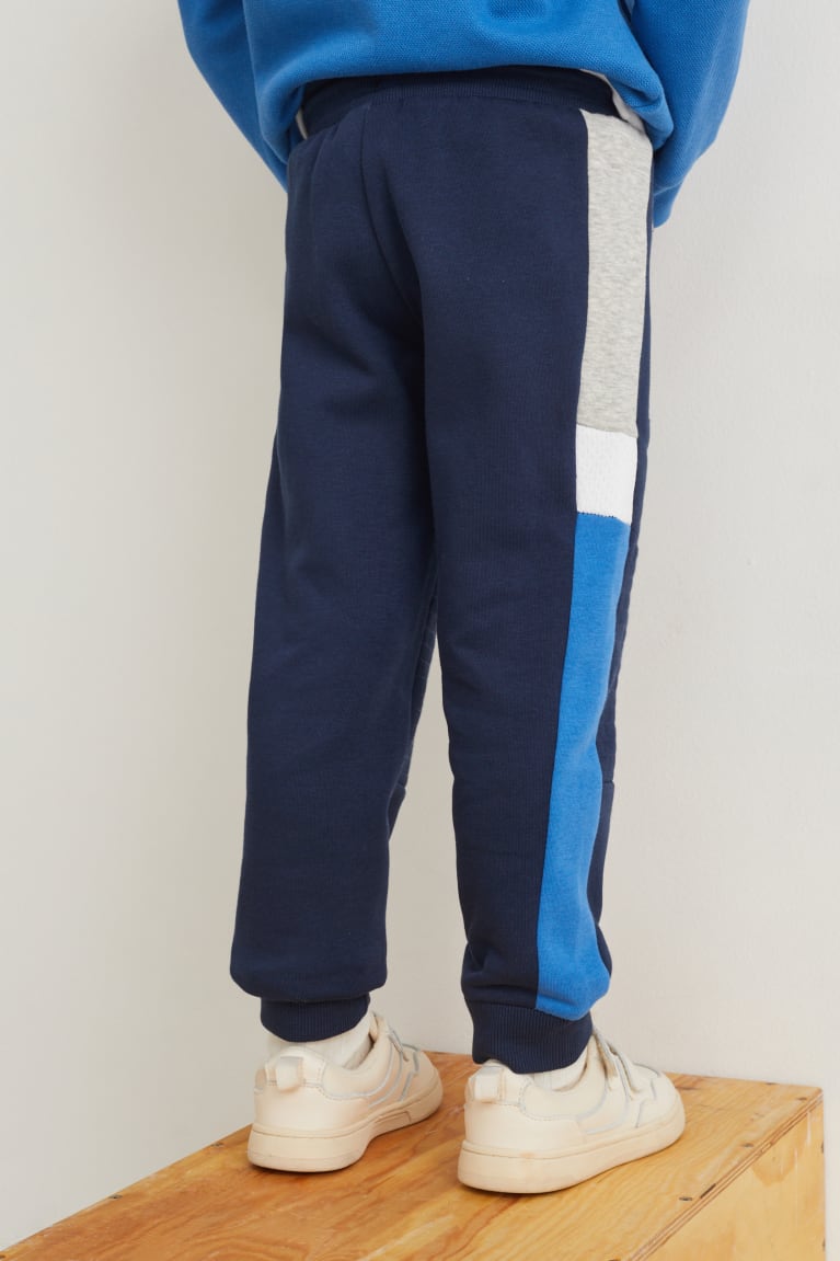 Pantalones C&A Multipack Of 2 Joggers Azules Oscuro | SCBTPR-108