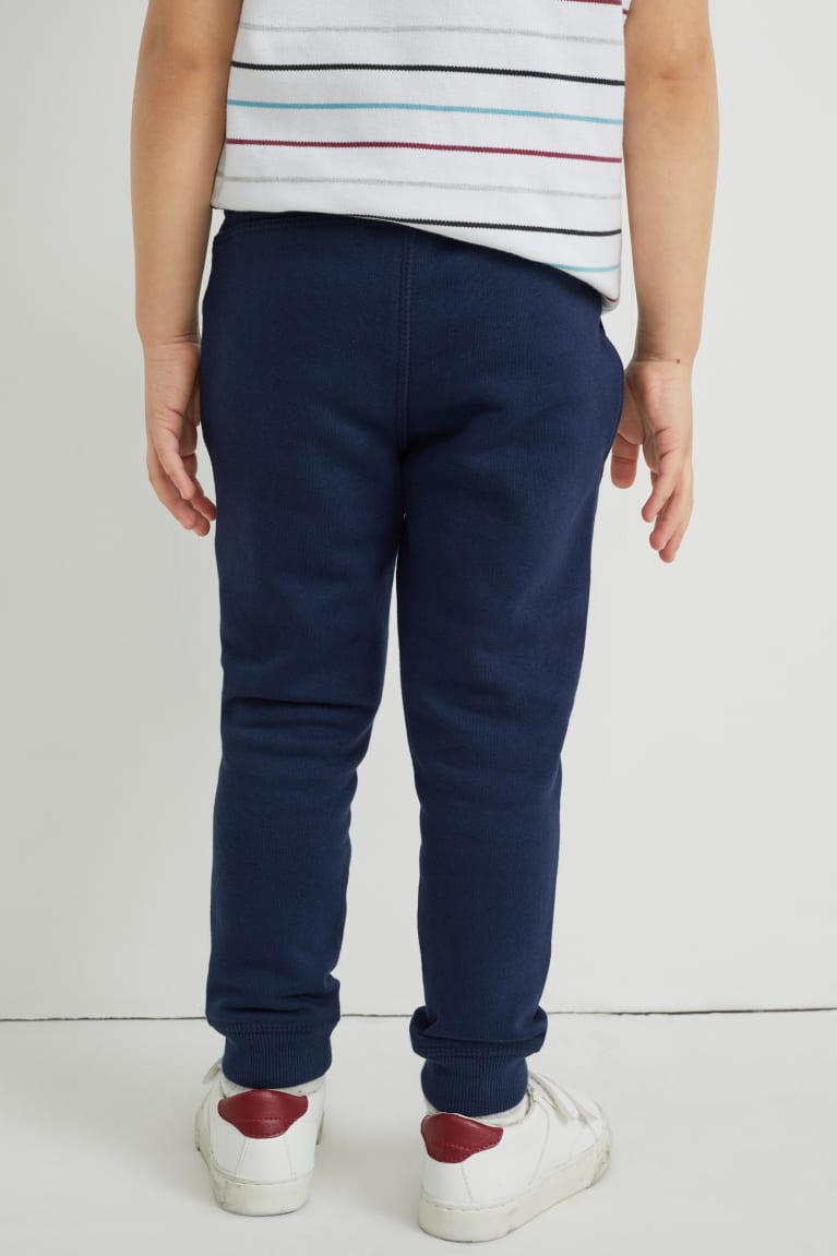 Pantalones C&A Multipack Of 2 Joggers Azules Oscuro | VXIGJY-092