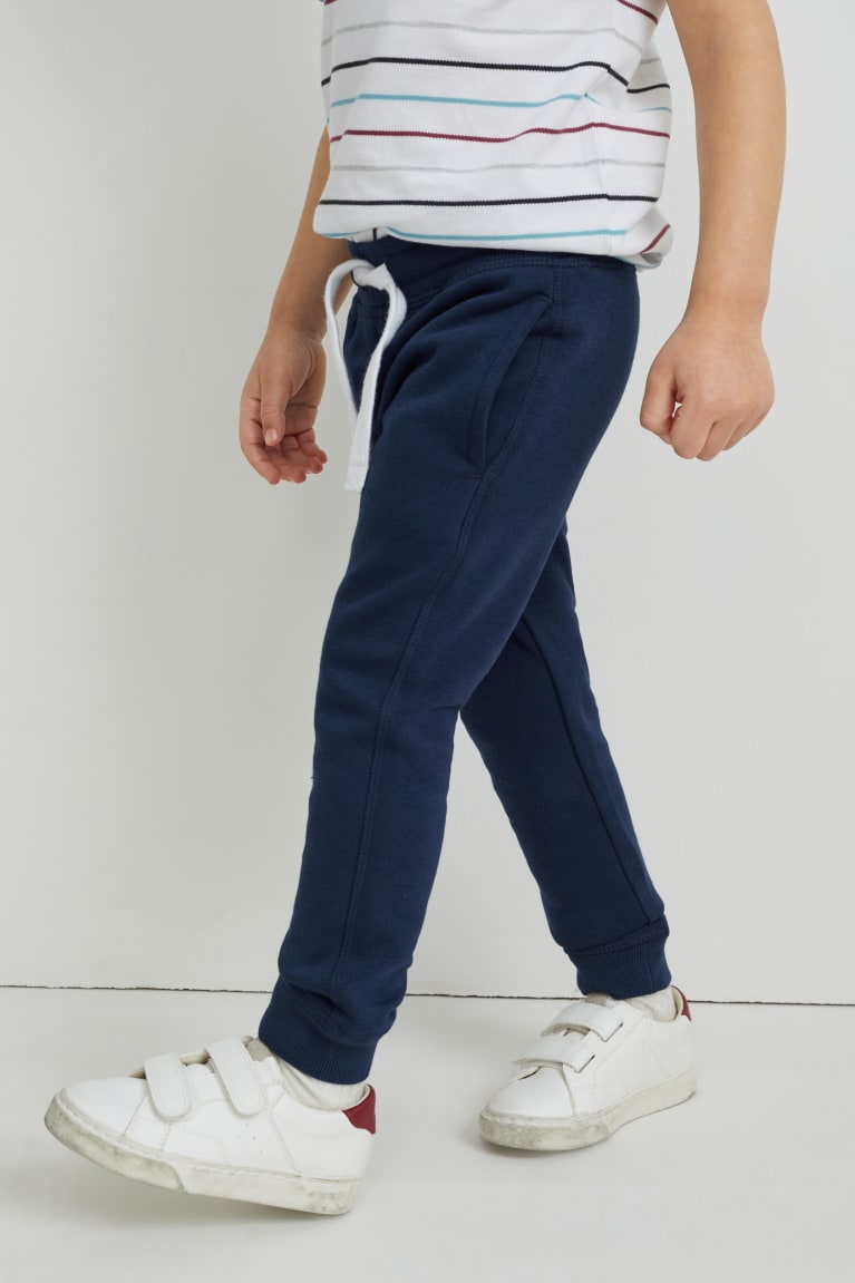 Pantalones C&A Multipack Of 2 Joggers Azules Oscuro | VXIGJY-092