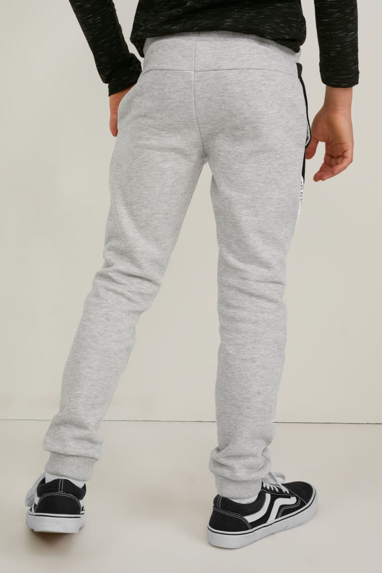 Pantalones C&A Multipack Of 2 Joggers Negras | KVSFPR-530