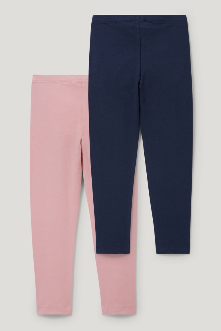 Pantalones C&A Multipack Of 2 Leggings Azules Oscuro | LSUAYD-594