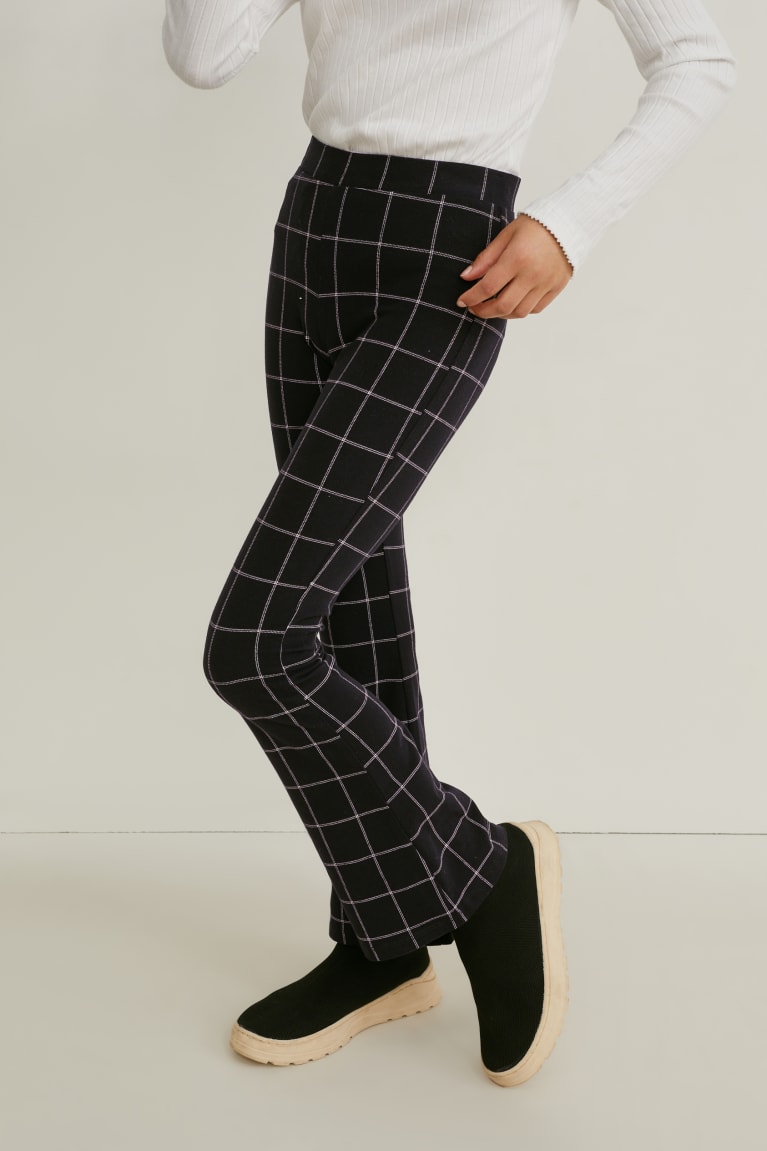 Pantalones C&A Multipack Of 2 Leggings Negras | AWUORD-147