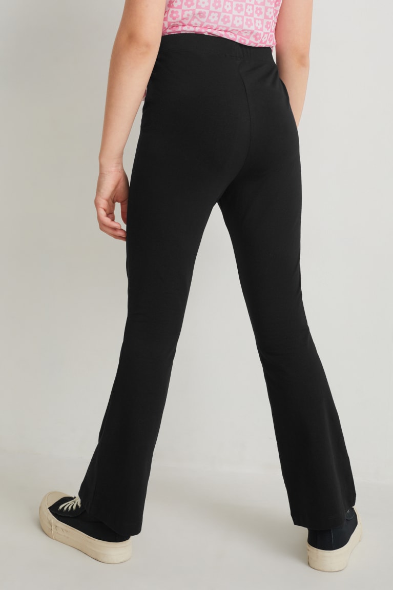 Pantalones C&A Multipack Of 2 Leggings Negras | UMGQXN-619