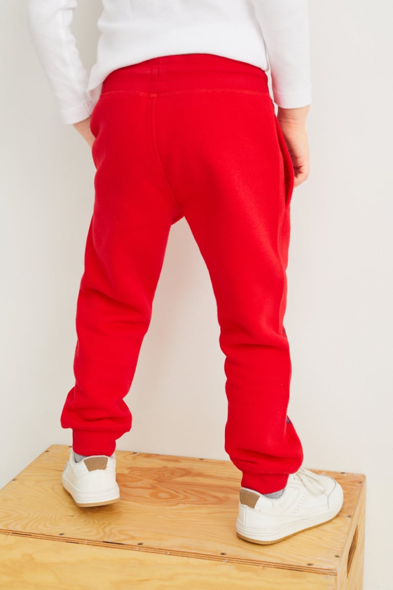 Pantalones C&A Spider-man Joggers Rojas | QVXMSA-205