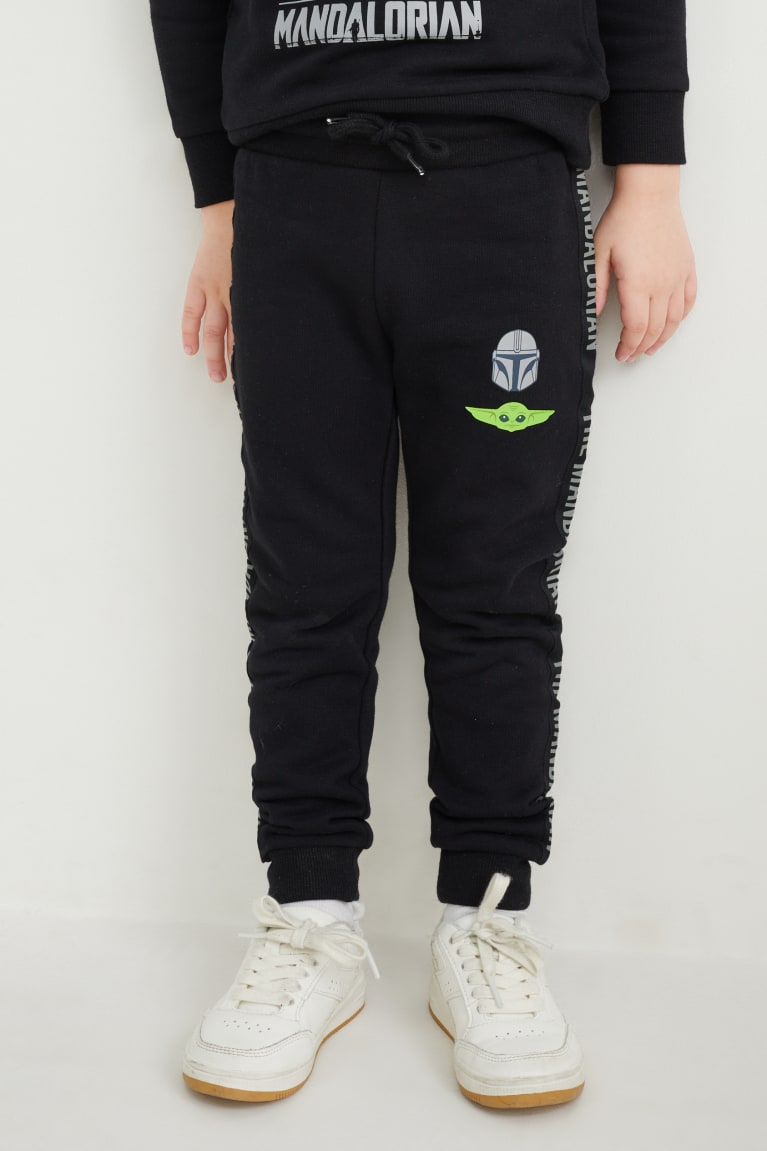 Pantalones C&A Star Wars: The Mandalorian Joggers Negras | XUYROP-065