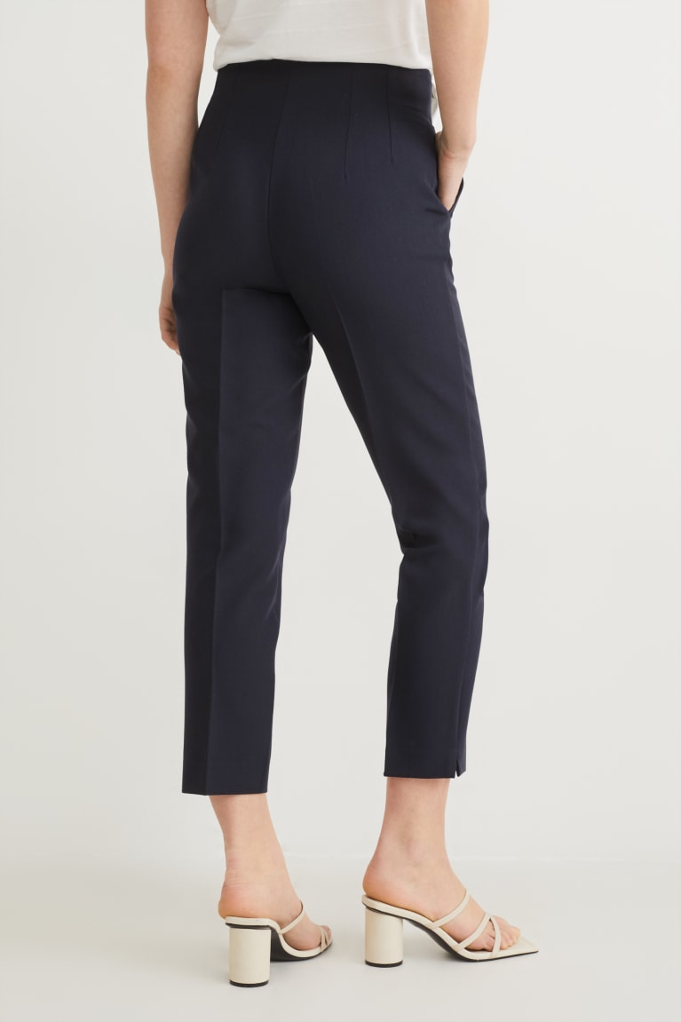 Pantalones C&A Trousers Azules Oscuro | WQLJXR-347