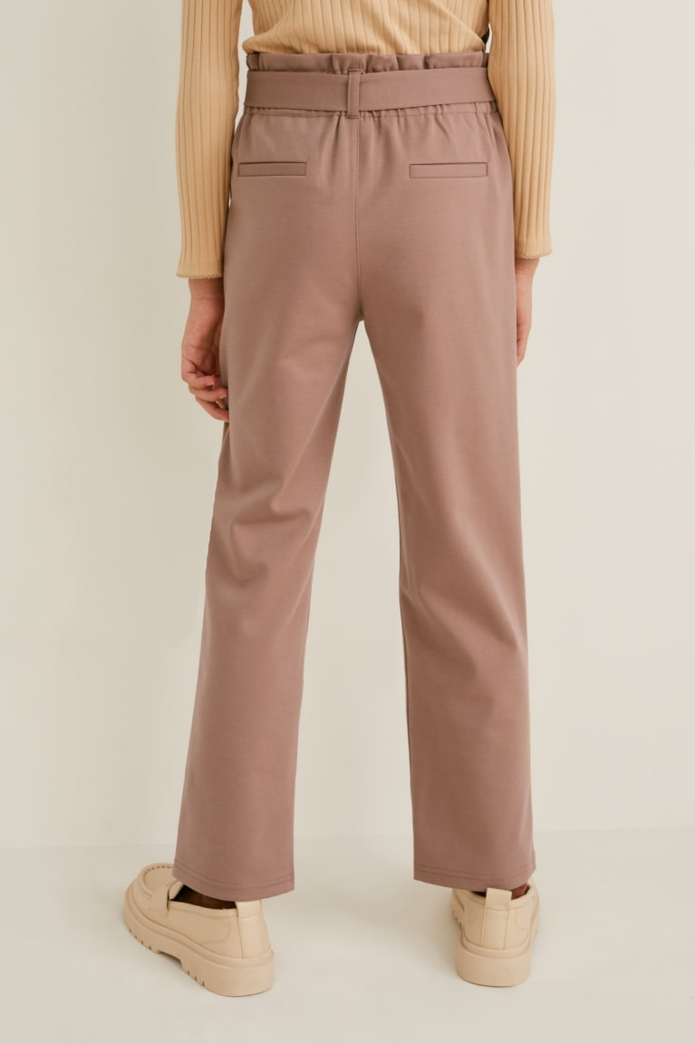 Pantalones C&A Trousers Marrones | XURGEZ-471