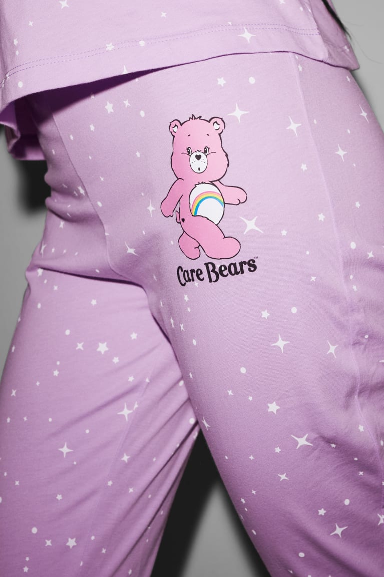 Ropa De Dormir C&A Clockhouse Pyjama Bottoms Care Bears Moradas Claro | OASKCV-267