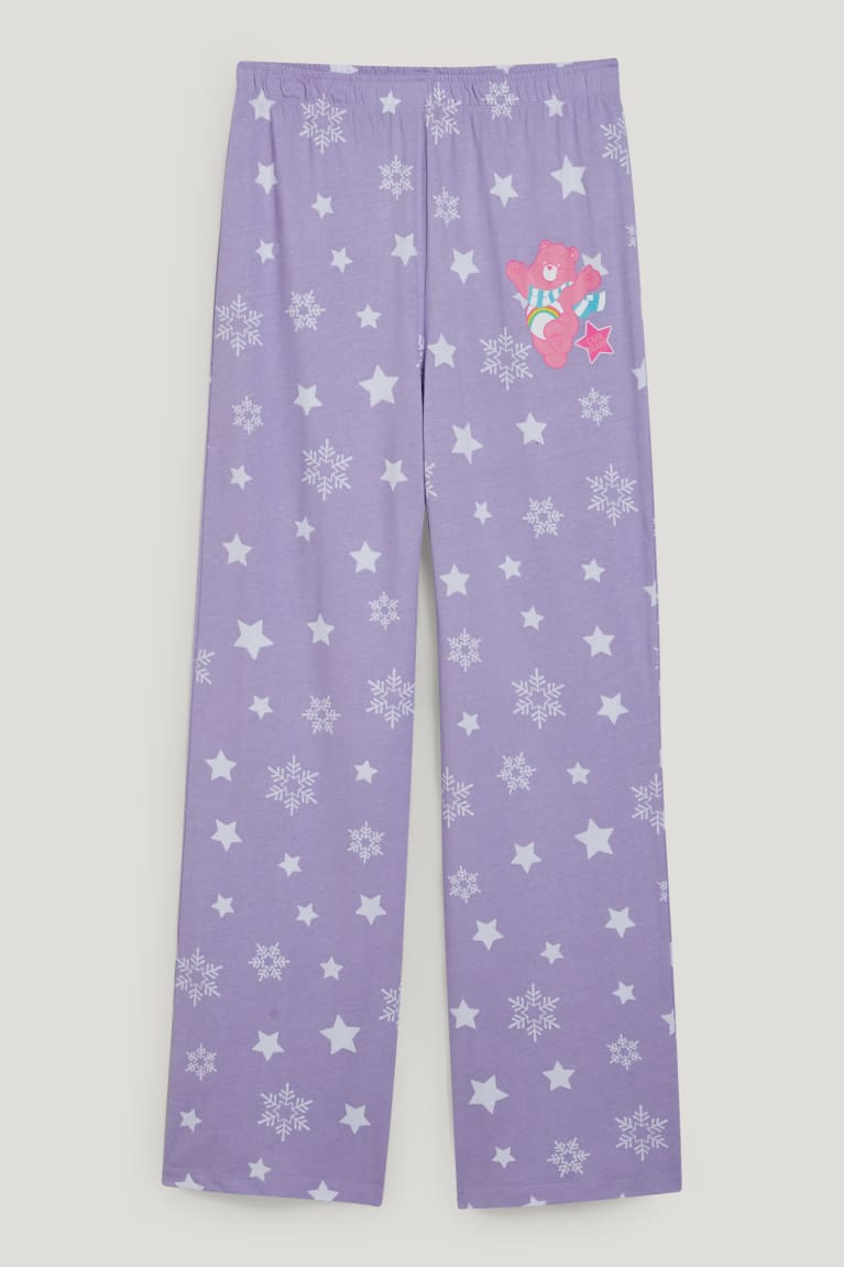 Ropa De Dormir C&A Clockhouse Pyjama Bottoms Care Bears Moradas | TNAQLK-485