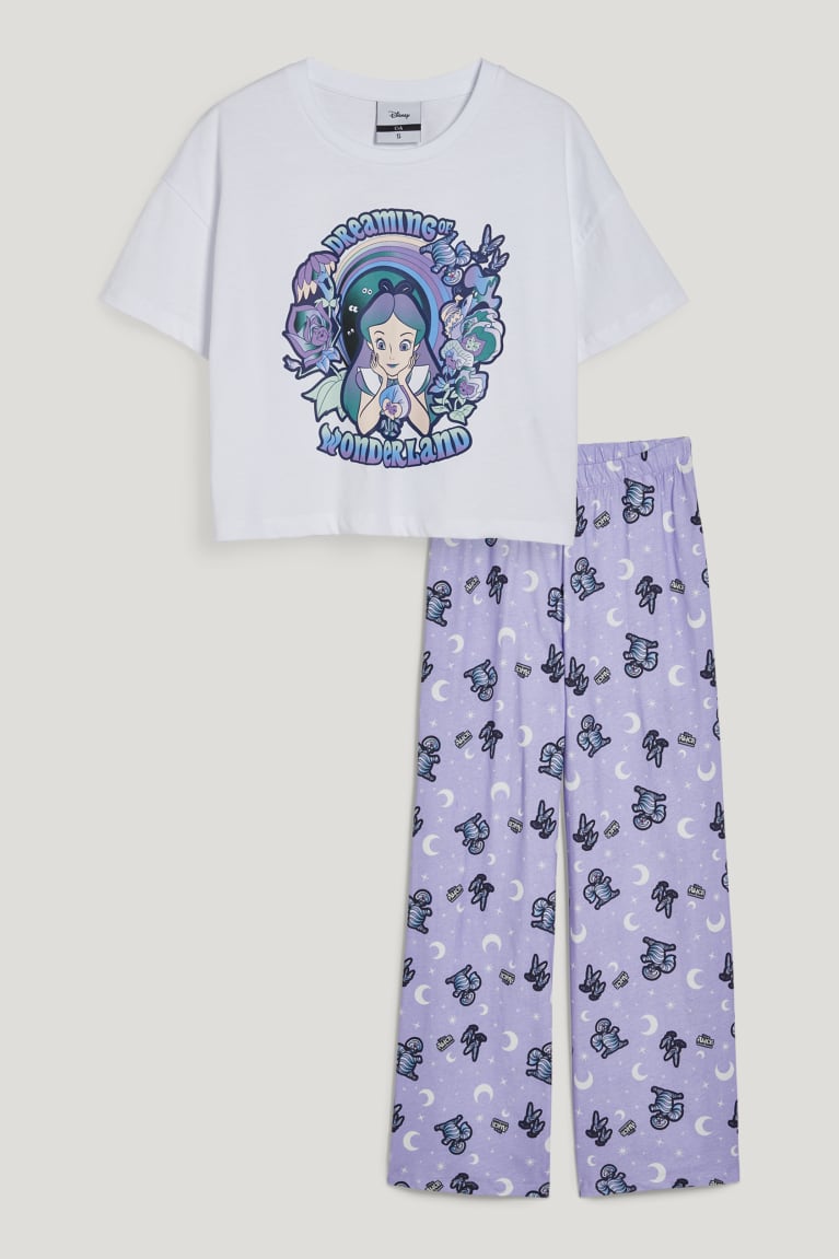 Ropa De Dormir C&A Clockhouse Pyjamas Alice In Wonderland Moradas | MHGDWF-082