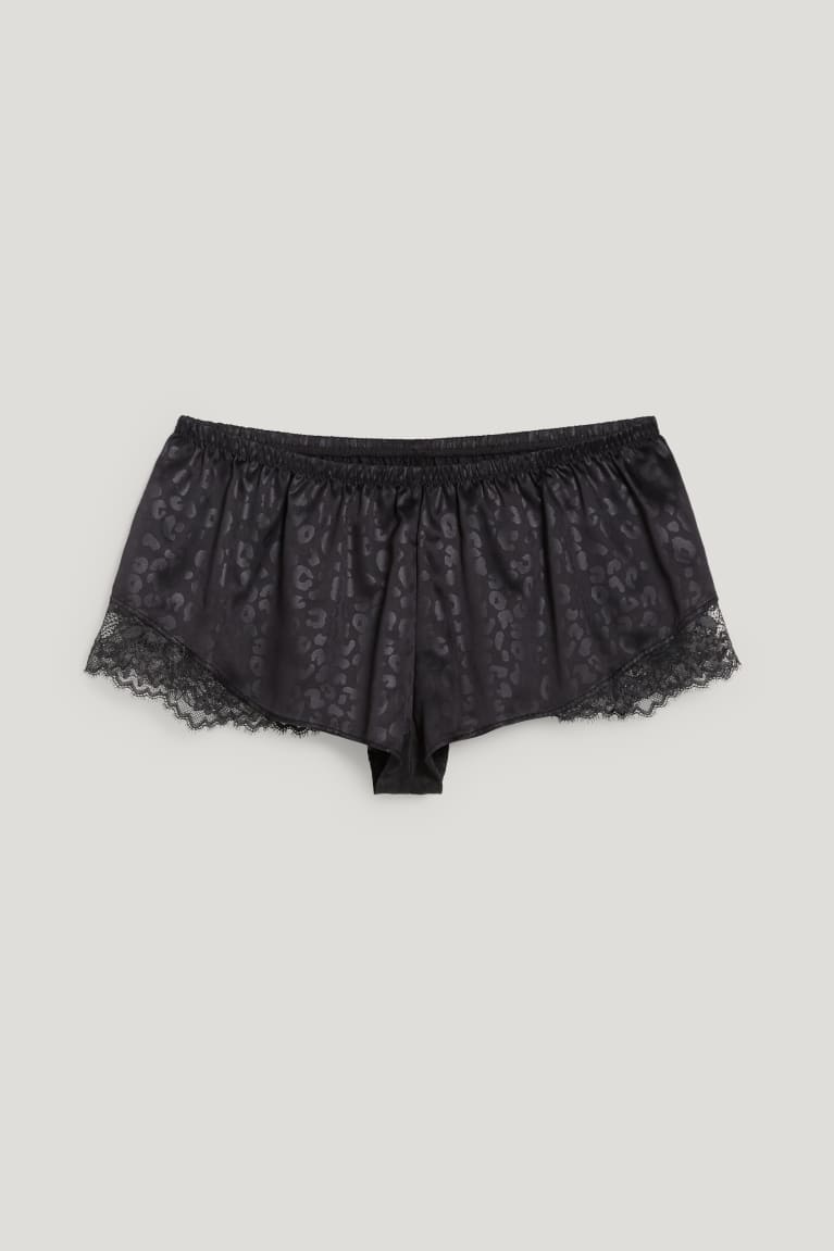 Ropa De Dormir C&A French Knickers Negras | ZBDJFR-632