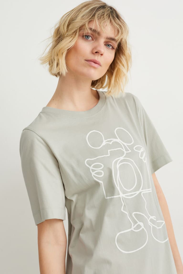 Ropa De Dormir C&A NightMickey Mouse Gris Claro | DIZYSO-219