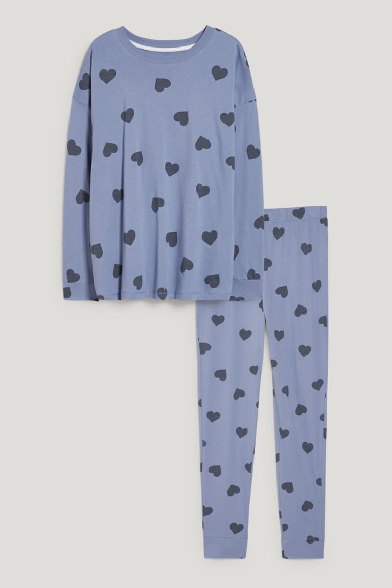 Ropa De Dormir C&A Pyjamas Patterned Azules | DGMSQH-390