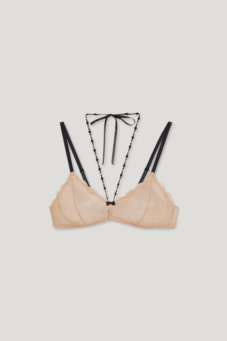 Ropa Interior C&A Bralette Beige | CZXVIF-195