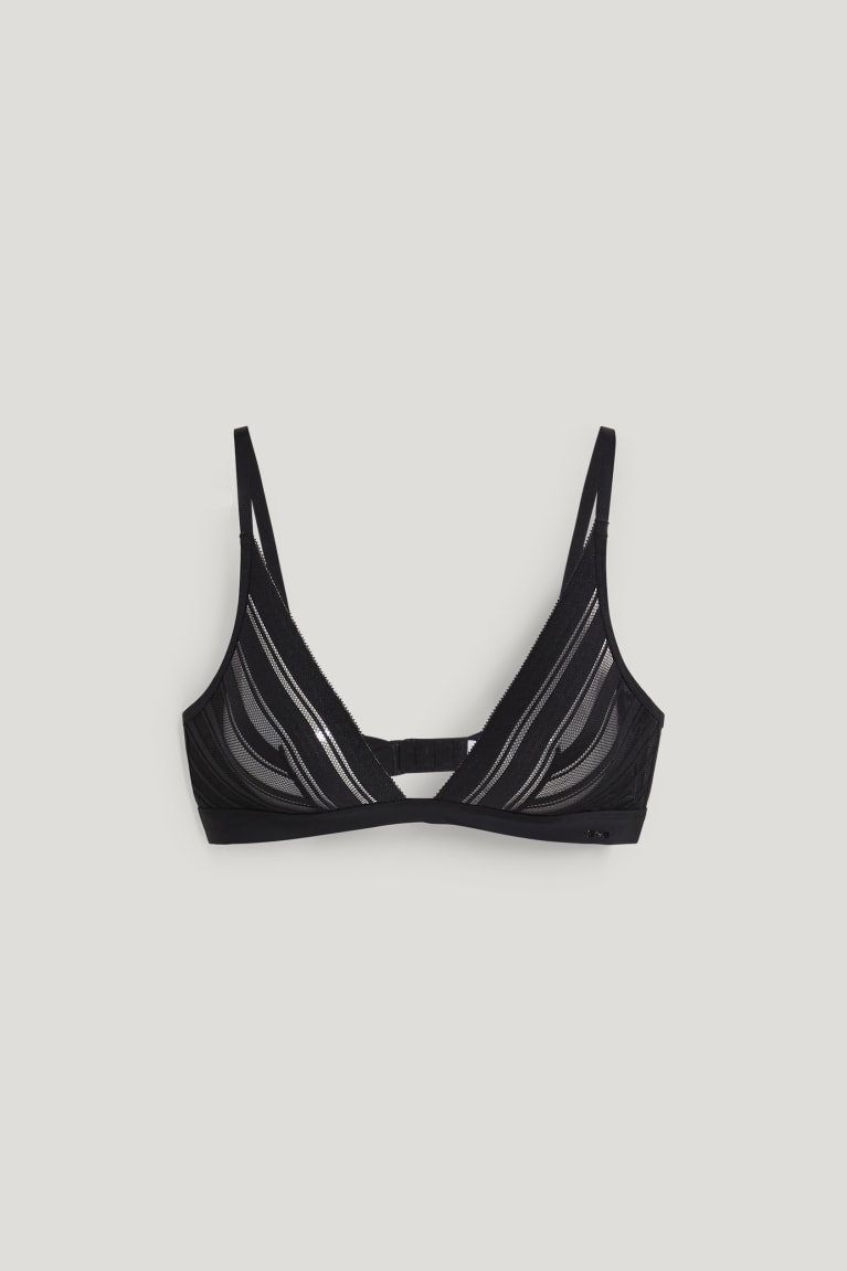 Ropa Interior C&A Bralette Negras | PQDNLM-819