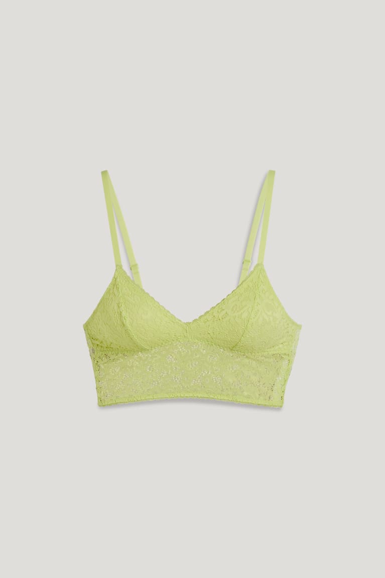 Ropa Interior C&A Bralette Verde Claro | ECJDBI-913